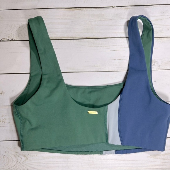 L*Space | Sporty Make Waves Color Block Sports Bra Top | S - Picture 7 of 12